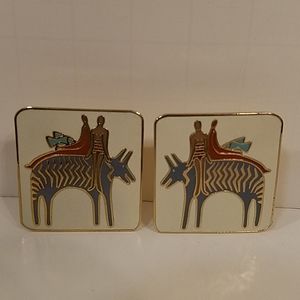 Laurel Burch Fantasy Friends Pierced Earri…